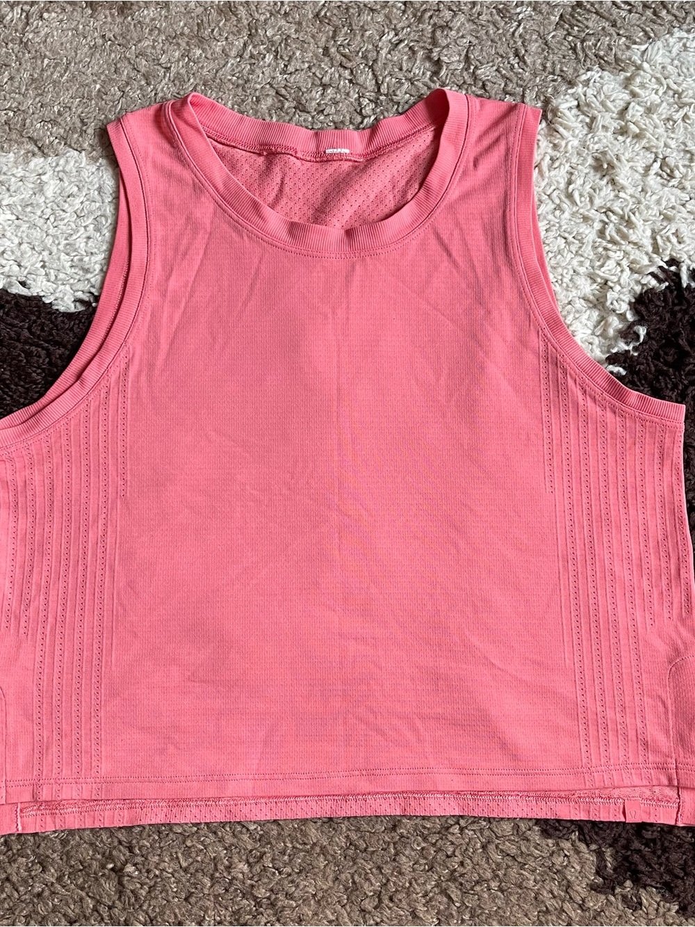 Lululemon Train to Be Tank Top Sz 6 In Raspberry Cream / Raspberry Cream - Picture 7 of 8
